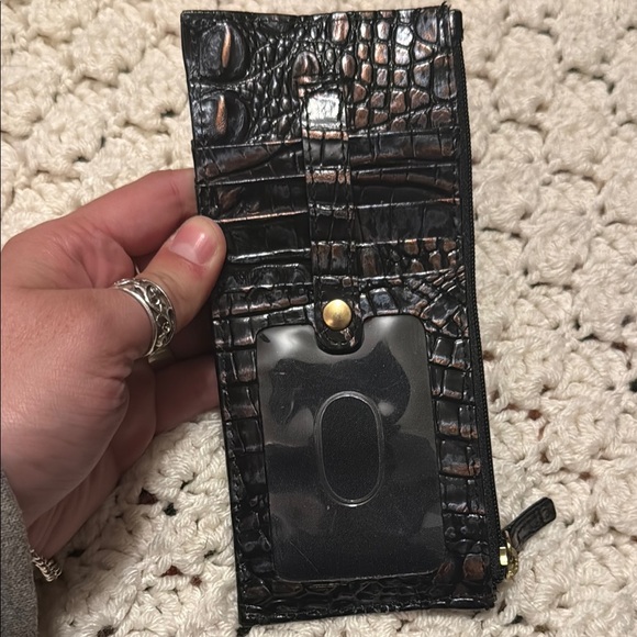 Brahmin Croc-Embossed Wallet - Picture 9 of 15